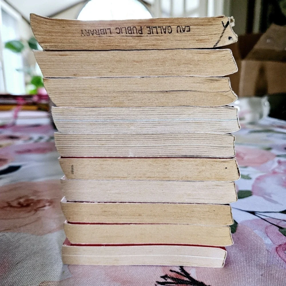 *silhouette desire paperback romance novels lot of 10 books‎ 80's & 90's